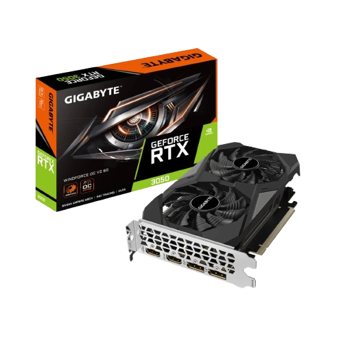 GPU GIGABYTE GEFORCE RTX3050 WINDFORCE OC V2 6GB